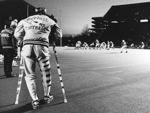 1991 - Mayville football at Camp Randall